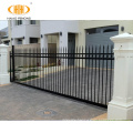 Customized modern wrought iron main gate design